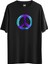 Peace Tasarım Dijital Baskılı Regular Relax T-Shirt 1