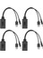 4x Araba Kablosuz Bluetooth Modülü Müzik Adaptörü Yardımcı Alıcı Aux Ses USB 3.5mm Soket E90 E91 E92 E93 (Yurt Dışından) 1