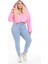 Kadın Yüksek Bel Skinny Fit Jeans Büyük Beden Kot PantolonC597 1