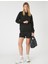 Basic Kapüşonlu Sweatshirt Kanguru Cepli 2