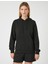 Basic Kapüşonlu Sweatshirt Kanguru Cepli 3