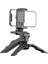 Tripod Modern Tasarım 3 Ayak Mini Kamera Tripodu + Döner Başlık Telefon Tutucu Hafif Taşınabilir K555 2