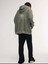 Kadın Haki Shastly Baskılı Üç Iplik Polar Hoodie 3