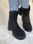 Çiğdem Yandan Cepli Siyah Postal Bot ( Twingo 7640 ) - Siyah - 39 - ST00719-SİYAH-39 4