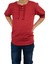 Kısa Kol Şile Bezi Zımbalı Erkek Çocuk T-Shirt Bordo 3