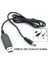 5V To 12V Dc USB Voltaj Yükseltici Çevirici Adaptör Kablo 5