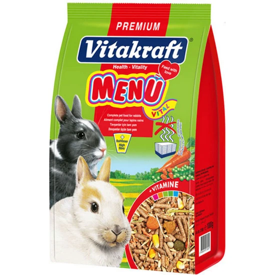 Vitakraft Menu Tavşan Yemi 1000 gr x 1 Adet 276097