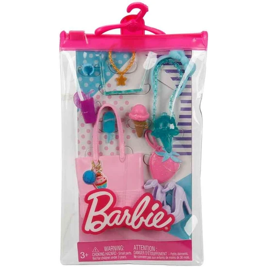 Barbie Barbie'nin Son Moda Aksesuarları FYW86 - Plaj Şıklığı
