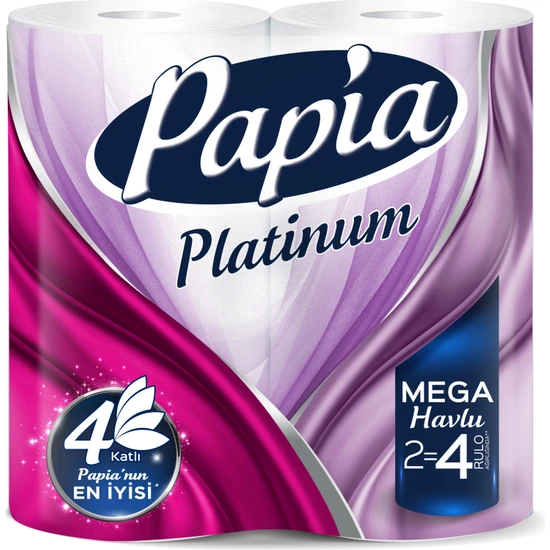 Papia Platinum 2=4 Jumbo Kağıt Havlu