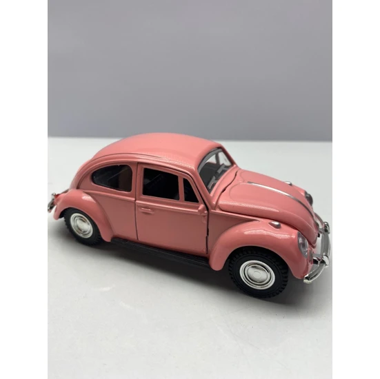 Hepsilazım Diecast Metal Oyuncak Araba 12 cm Volkswagen Vosvos Kaput Ön Kapılar Açılır Çek Bırak Model Araç