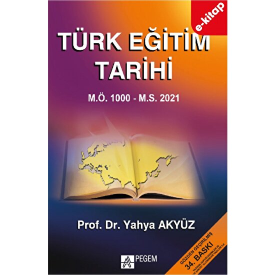 Pegem Akademi Yayıncılık Türk Eğitim Tarihi (E-Kitap)