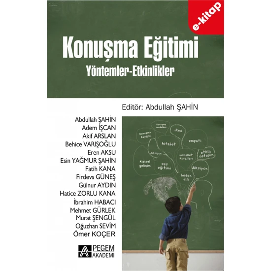 Pegem Akademi Yayıncılık Konuşma Eğitimi (E-Kitap)