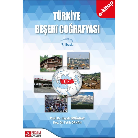 Pegem Akademi Yayıncılık Türkiye Beşeri Coğrafyası (E-Kitap)