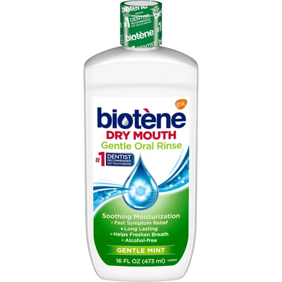 Biotene Dry Mouth Gentle Ağız Bakım Suyu Gentle Mint 473ML