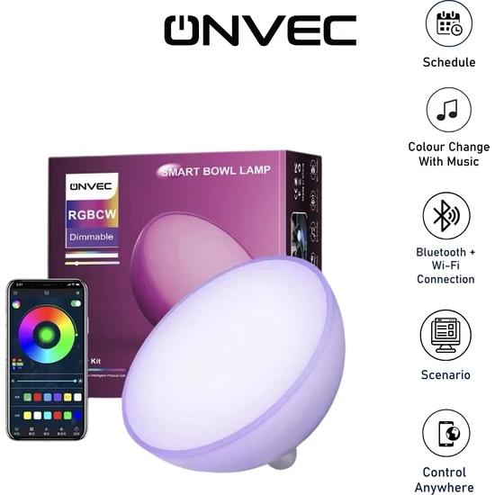 Onvec Bowl LED Wi-Fi+Ble