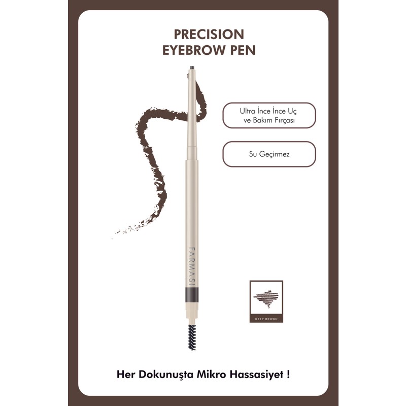 Farmasi Precısıon Kaş Kalemi 4 ml Deep Brown