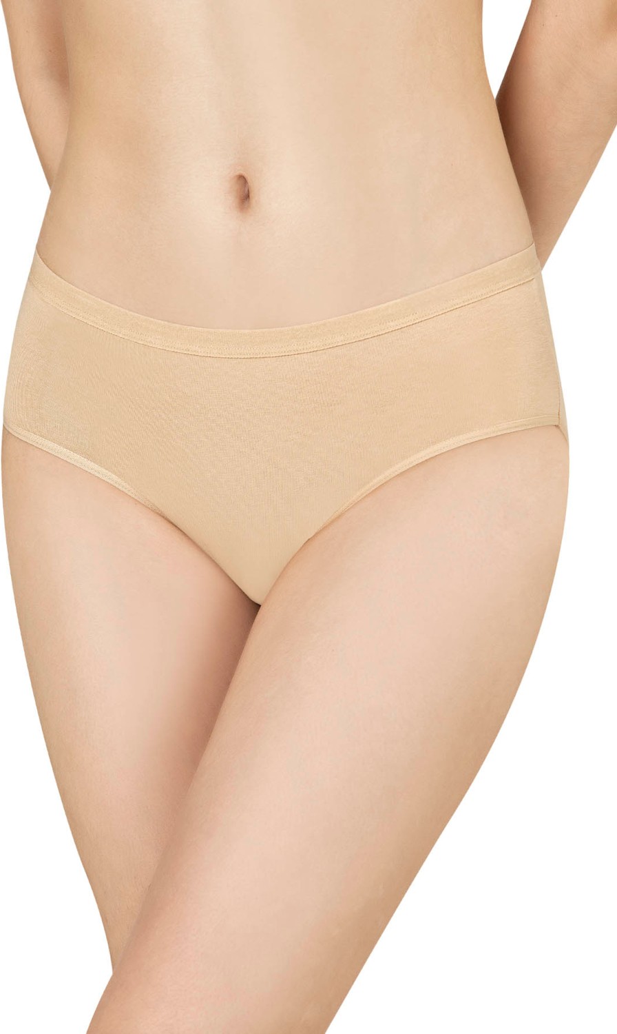 Özkan Underwear Özkan 26800 Kadın 3'lü Paket Pamuklu Büyük Beden Aralığı Esnek Yüksek Bel Battal Boy Bato Külot görsel 2
