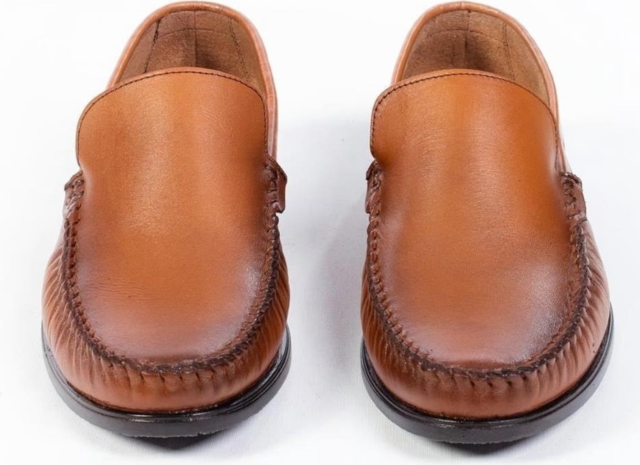 Bags Shoes Bagsshoes 26003 Erkek Hakiki Deri Klasik Loafer Ayakkabı görsel 3