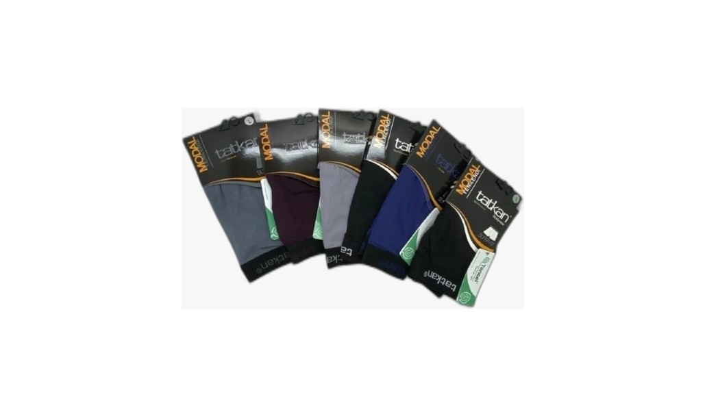 Tatkan Bodywear Tatkan Erkek 5'li Modal Penye (Likralı Esnek) Spor Kesim Slim Fit Boxer Külot (Kombin) görsel 2