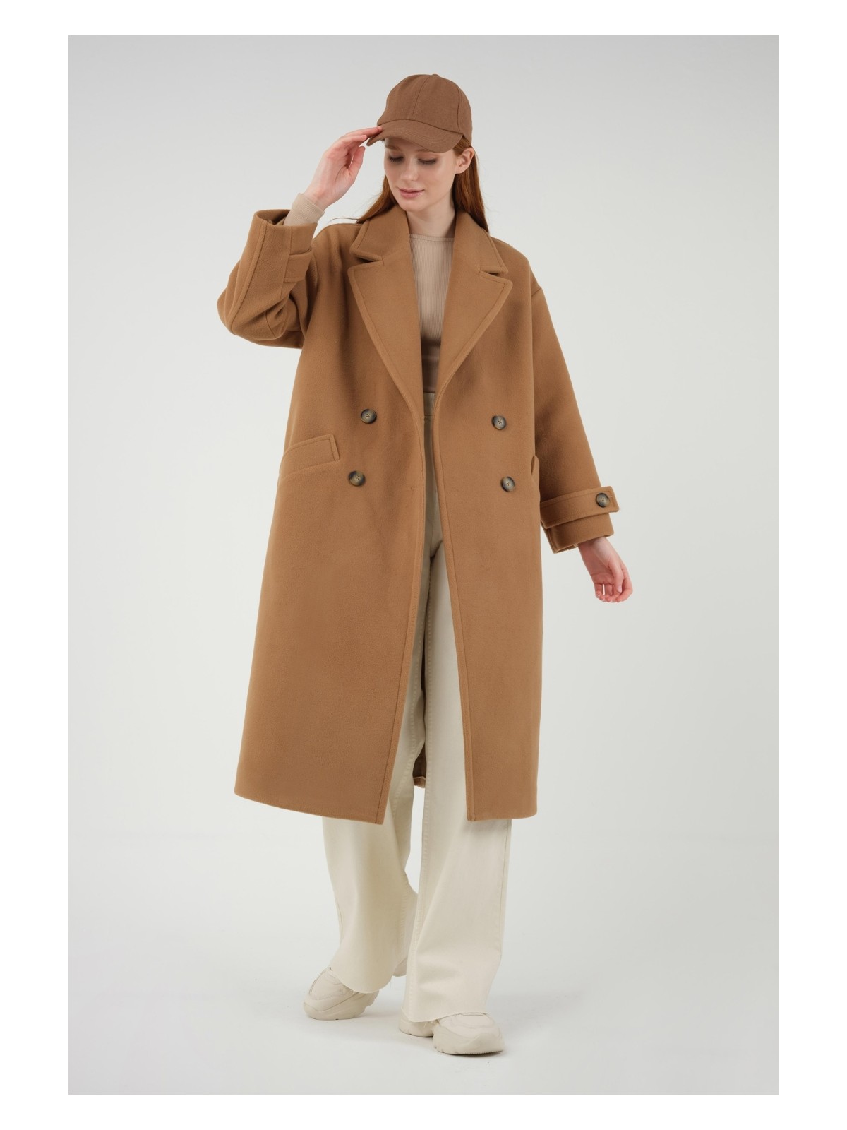 HE-QA Kolu Apolet Detaylı Kaban Camel