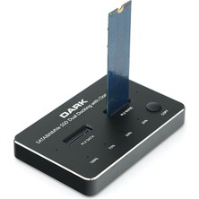 Dark M2 SSD Disk İstasyonu Clone Docking Station (DK-AC-DSDM2C)