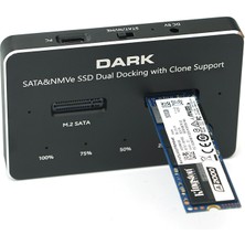 Dark M2 SSD Disk İstasyonu Clone Docking Station (DK-AC-DSDM2C)