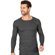 Özkan 11317 Erkek Termal Viskon Uzun Kollu Simit Yaka Body Fanila