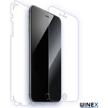 Winex Apple iPhone 15 Plus Ile Uyumlu Ön-Arka 360 Fullbody Darbe Emici Kaplama ve Hd Ekran Koruyucu