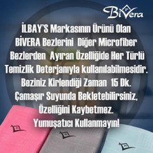 Bivera 6 Adet Mikrofiber Temizlik Bezi 40X60 CM (2 PAKET X 3'LÜ)