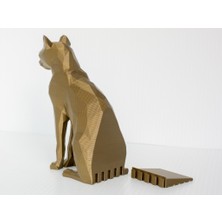 Internos Design Modern Tasarımlı Kedi Şeklinde Kapı Stoperi
