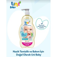 Uni Baby Saç ve Vücut Şampuan 900 ml 3'lü