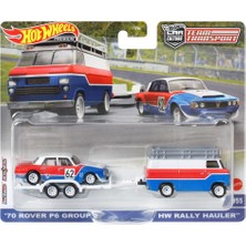 Hot Wheels Premium HKF45 Team Transport 70 Rover P6 Group 2 Hw Rally Hauler (#55)