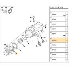 Psa Termostat Kapağı TU5J4 106 Saxo (1336K0)