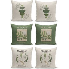 Filamente 6'lı Kırlent Kılıf Seti Çift Taraflı Dijital Baskılı