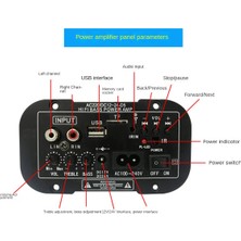 Passing 12 V 24 V Bluetooth Amplifikatör Kurulu Hıfı Bas Amplifikatör Kurulu Fm Subwoofer 30-120 W 10 Inç Subwoofer Hoparlör (Ab Tak) (Yurt Dışından)