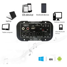 Passing 12 V 24 V Bluetooth Amplifikatör Kurulu Hıfı Bas Amplifikatör Kurulu Fm Subwoofer 30-120 W 10 Inç Subwoofer Hoparlör (Ab Tak) (Yurt Dışından)