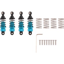 Passing 4 Adet Rc Arabalar Alüminyum Amortisör Ön ve Arka Damper Tamiya Tt-01 TT01 /TT02 M5 M6 1/10 Rc Yükseltme Parçaları Mavi (Yurt Dışından)