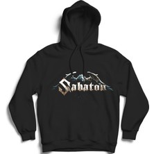 The Fame Sabaton, Eagle, Rock Metal Müzik Grup Kapüşonlu Sweatshirt Hoodie
