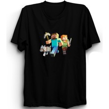 The Fame Minecraft, With Dog, Oyun Game Tişört