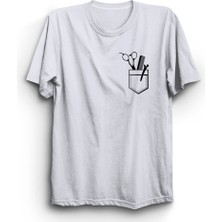 The Fame Cepte Tarak Makas, Kuaför, Hair Designer, Hairdresser, Coiffeur Tişört