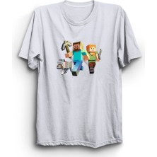 The Fame Minecraft, With Dog, Oyun Game Tişört