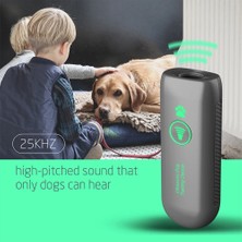 Tokyo Max Ultrasonik Taşınabilir Kedi Köpek Kovucu Uzaklaştırıcı Köpek Eğitim Aleti Şarj Edilebilir