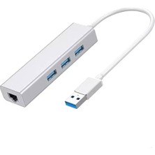 Keepro Macbook Gigabit Ethernet Adaptör USB 3.0 Gigabit Ethernet USB Hub USB 3.0 Çoğaltıcı macbook Uyumlu