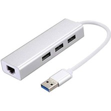 Keepro Macbook Gigabit Ethernet Adaptör USB 3.0 Gigabit Ethernet USB Hub USB 3.0 Çoğaltıcı macbook Uyumlu