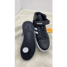 Çiğdem Kundura Çiğdem Siyah-Beyaz Deri Kadın Bilekli Spor Ayakkabı - Siyah-Beyaz - 37 - St02209-Siyah-Beyaz-37