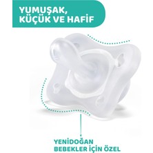 Chicco Physioforma Mini Soft 2'li Emzik 0-2 Ay Erkek