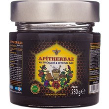 Apitherbal Mix Plus Arı Ürünleri ve Bitkisel (Ultra) Macunu 250 gr