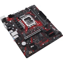 ASUS EX-B760M-V5 Intel B760 LGA1700 DDR5 8000 HDMI VGA Çift M2 USB3.2 2.5Gbit LAN mATX (EX-B760M-V5) Anakart