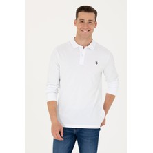 U.S. Polo Assn. Erkek Beyaz Sweatshirt 50269405-VR013