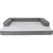 Pet Comfort Gloria Sofa Orthopedik Köpek Yatağı, Antrasit 90X65X8cm 284098